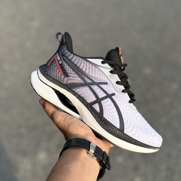 Asics سفید مشکی زنونه کد(1379)