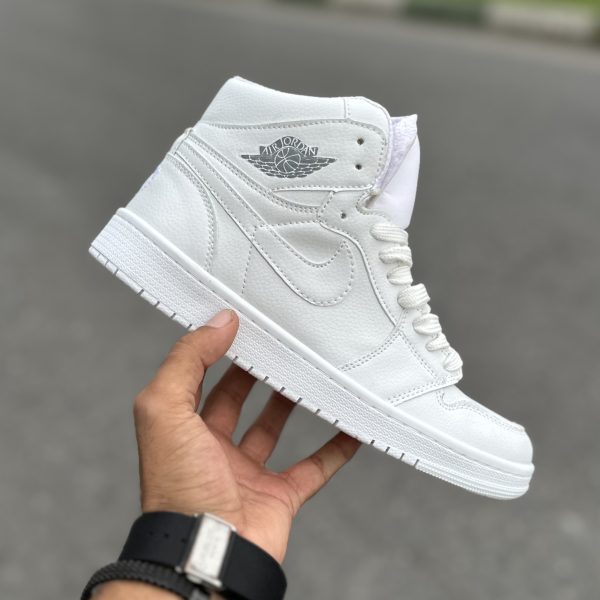 Jordan 1 ساق دار سفید تمام کد(1404)