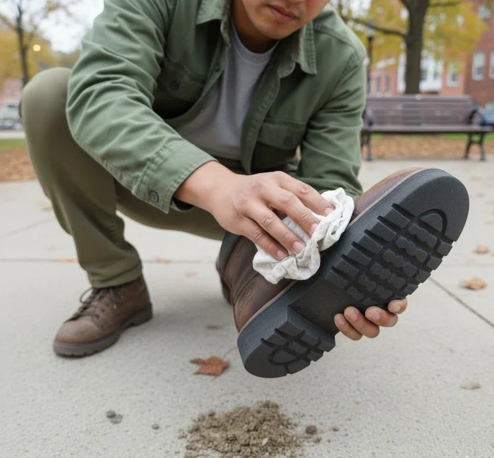 تمیز کردن زیره کفش 46546546