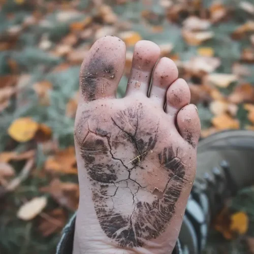 ترک پاشنه پا 468549