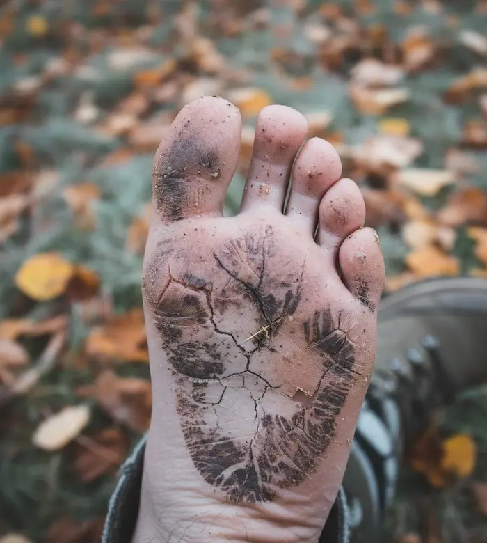 ترک پاشنه پا 468549