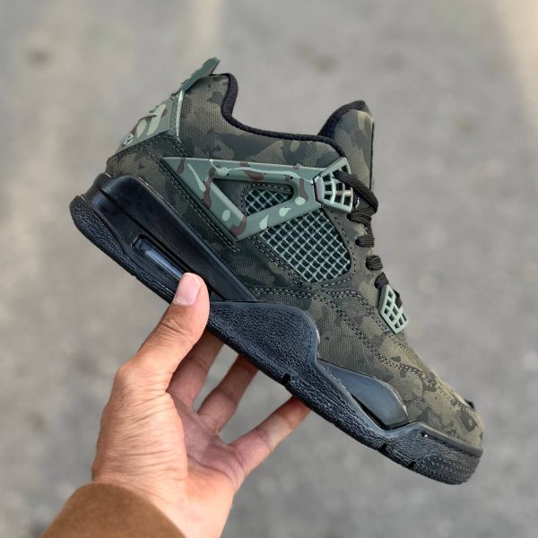 Jordan 4 چریکی متریال وارداتی🇨🇳 کد(1468)