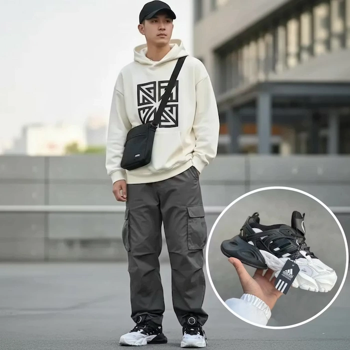 استایل با کتونی دیلاکس 4154168