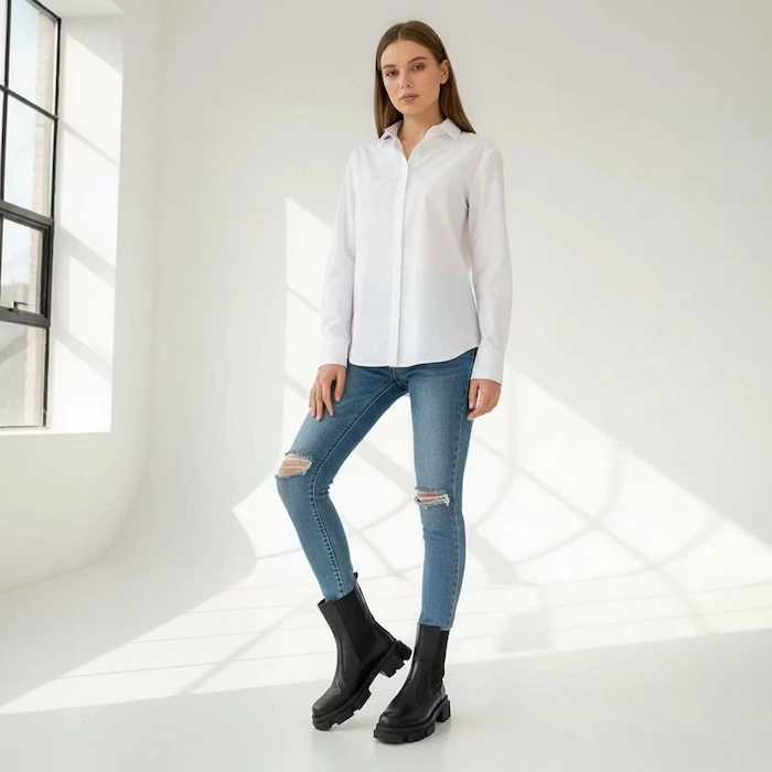 بوت چلسی و شلوار اسکینی 46546548