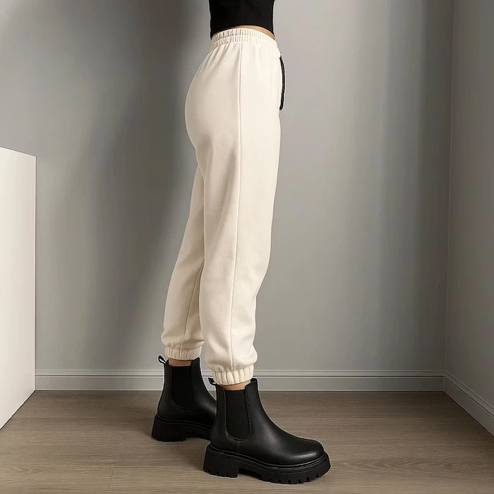 شلوار جاگر و بوت چلسی +5566526