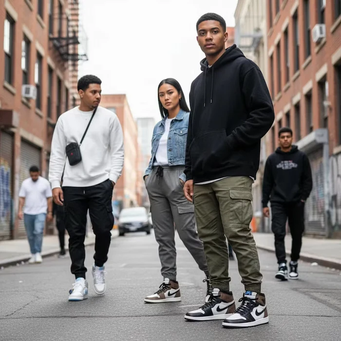 استایل با کتونی ساقدار 56416541