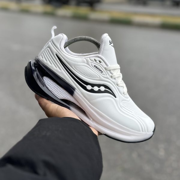 Saucony زیره شاسی سفید(کادو روز پدر🎁)