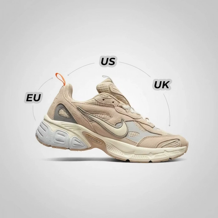 سایز بندی کتونی نایک 418415