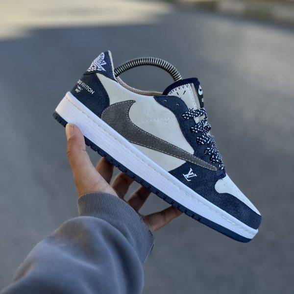 Travis Lv سرمه ای بدون ساق کد(1522)