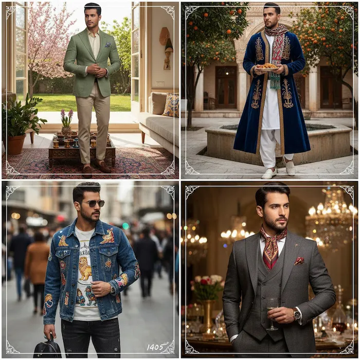 استایل مردانه عیدانه 468469