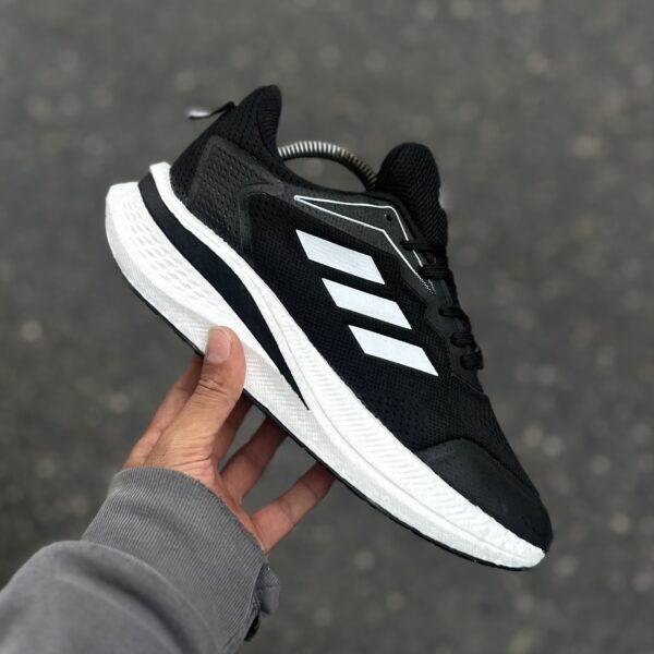 Adidas Boost آلفا مشکی سفید کد(1423)