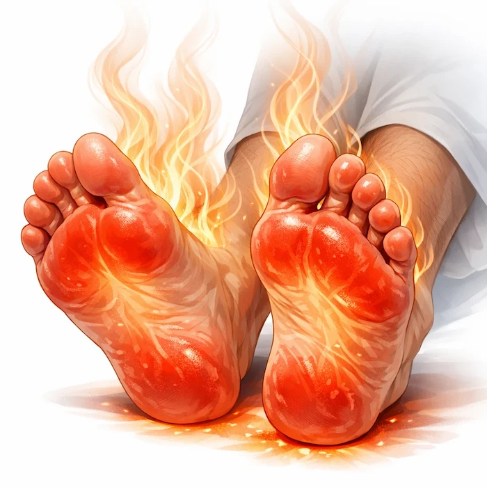 داغ شدن کف پا 596846854