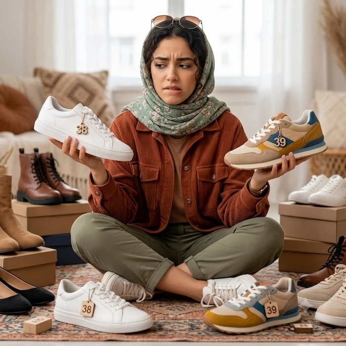 انتخاب سایز مناسب کفش