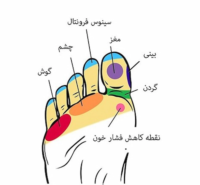 ماساژ زیر پنجه پا 954