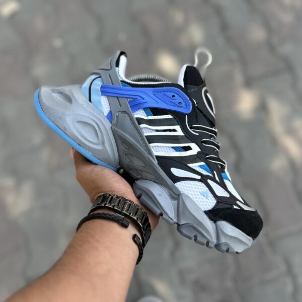 Adidas دیلاکس طوسی آبی کد(1579)
