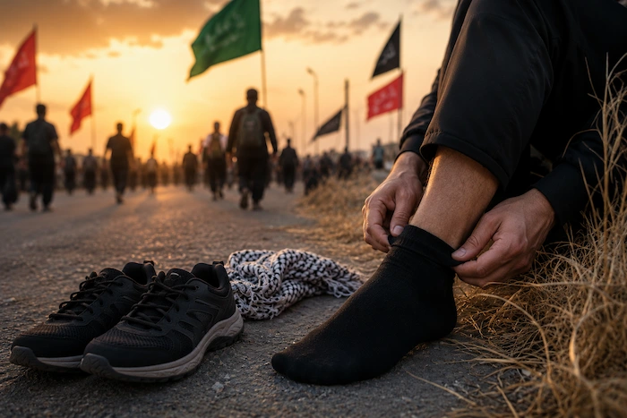 بهترین جوراب برای پیاده‌روی اربعین1578