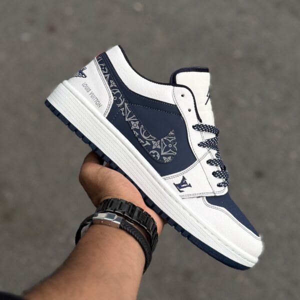 Air Jordan 1 Louis vuitton سرمه ای کد(1679)